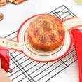 thumbnail image 5 of Silicone Bread Sling for Oven, Non-Stick Reusable Silicone Bread Baking Mat with Long Handles,Black,20.7"*8.5", 5 of 5