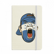 Honduras Flag Makeup Head Screang Cap Notebook Official Fabric Hard Cover Classic Journal Diary