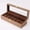 C, variant on 6 Slots Wood Watch Display Box Case Glass Top Locking Storage Organizer
