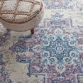 thumbnail image 5 of Nourison Grafix Persian Ivory/Pink 5'3" x ROUND Area Rug, (5 Round), 5 of 9