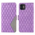 thumbnail image 3 of Compatible with iPhone 11 Wallet Flip Case, Classic PU Leather Shockproof Protective for Men Women Card Slots Kickstand Magnetic Closure Phone Case Cover for iPhone 11, Purple, 3 of 11