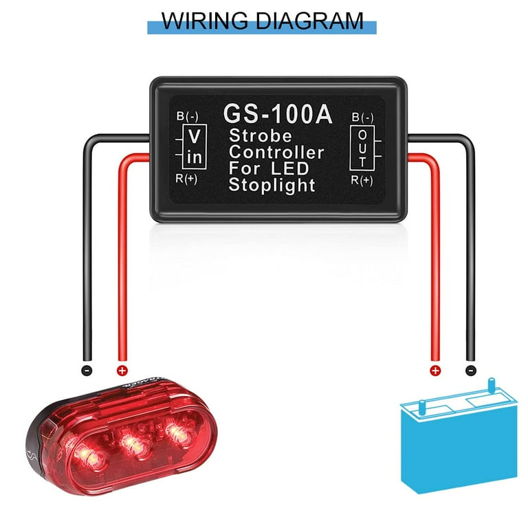 Brake Light Flasher Strobe Brake Light Strobe Tail Light