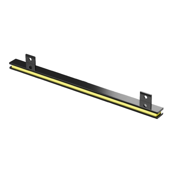 Master Magnetics 24" Magnetic Bar Tool Organizer - Easy to Install Magnet Storage Holder for House, Garage, Shed, or Job Site - Yellow