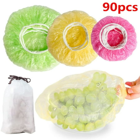 

Kitchen Universal Kitchen Reusable Elastic Food Storage Covers Fresh Keeping Bags Food Storage Containers Clip