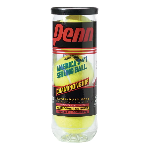 Penn Championship Tennis Balls - Extra Duty - 5 Cans, 15 Balls — Residential Use, Standard Application
