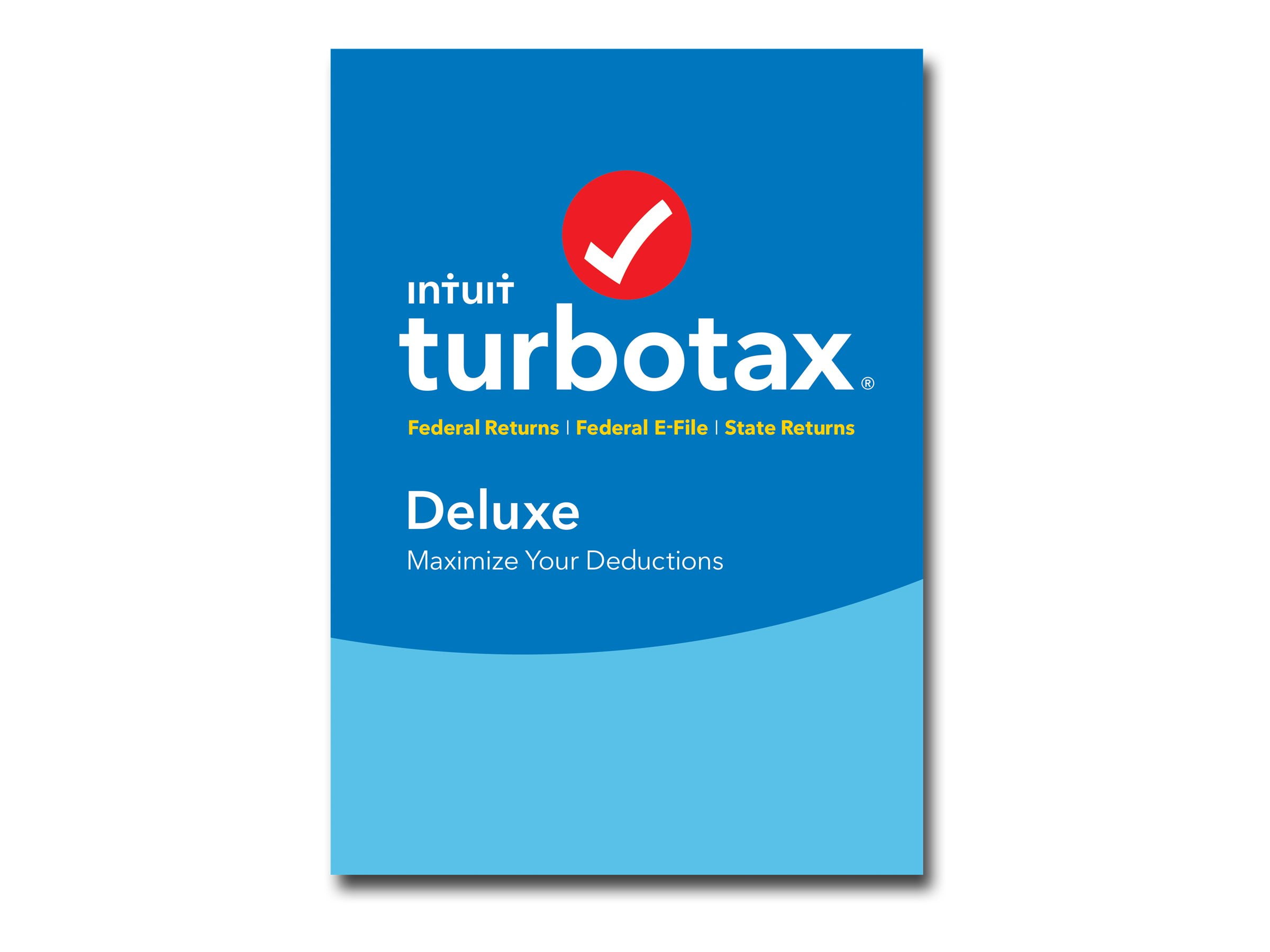 turbotax deluxe with state walmart