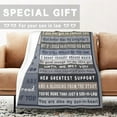 thumbnail image 5 of Sister Gifts Blanket - Sister Gifts from Sister/Brother - Sister Christmas Birthday Gift - Gifts for Sister Adult - to My Sister - Sister Gift Ideas - 60"x50", 5 of 5