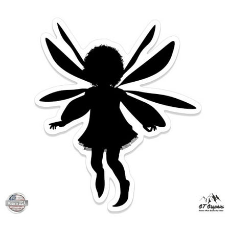 Fairy - 3" Vinyl Sticker - For Car Laptop I-Pad Phone Helmet Hard Hat - Waterproof Decal