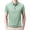 Green, variant on Mems Polo Shirts Short Sleeve Button Down Tee Shirt Loose Fit Green Men's Shirts