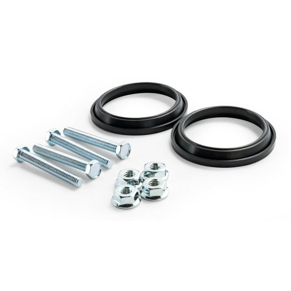Camco 39500 RV Sewer 1.5" Waste Valve Seal Kit - Two Seals For Each Side of Waste Valve, Installation Hardware Included