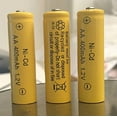 thumbnail image 2 of Piles Solaires Rechargeables 3 AA 400 mAh NLDIC, Rechargeables et Testées, 2 of 3
