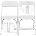 thumbnail image 4 of Flash Furniture Lowe 2500 Pack White Plastic Ganging Clips - Set of 2, 4 of 4