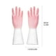 thumbnail image 2 of Guantes de cocina de goma gruesa para limpieza, guantes para lavavajillas, guantes de goma para limpieza del hogar, guantes de goma para protección de manos., 2 of 2