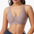 thumbnail image 5 of Censtreet Womens Seamless Bras No Underwire Comfort Push Up Bras Buttery Soft Wireless Bralette Full Coverage Sports Bra, 5 of 7