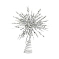 thumbnail image 1 of Adorno para árbol de Navidad, resistente, decorativo, reutilizable, con purpurina. plata, 1 of 8