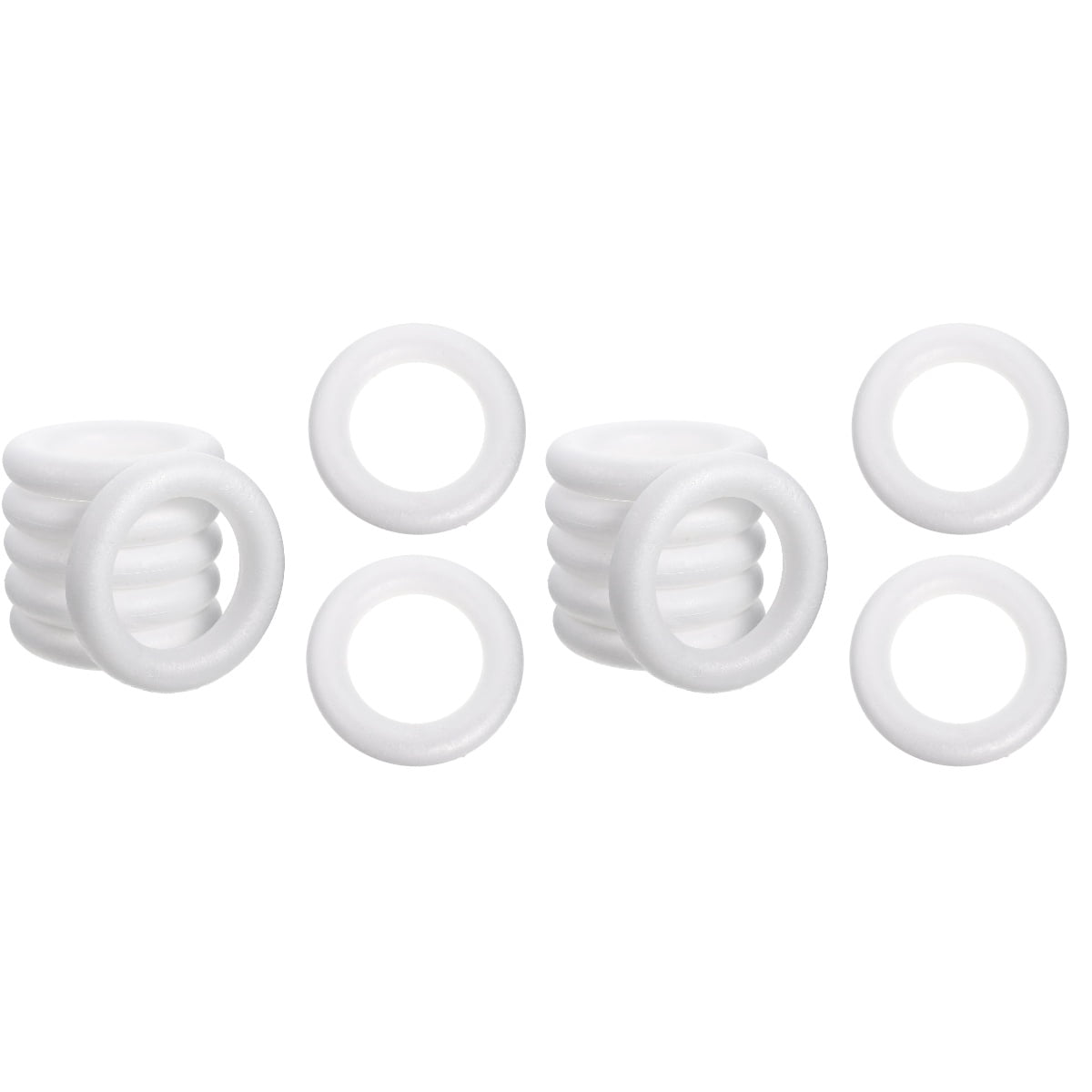 2 Count Polystyrene Wreaths Rings Foam Garland Wedding Decor Child