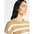 thumbnail image 5 of Time and Tru Women's and Women‘s Plus Easy Crew Pullover, Sizes XS-XXXL, 5 of 6
