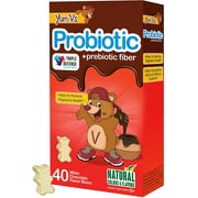 Yum V's ChocV's Probiotic + Prebiotic Fiber White Chocolate 40 Bears