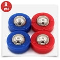 thumbnail image 4 of 8 Pcs Soccer Toy Shuffleboard Pucks Roller Rolling Balls Mini Shuffleboard Replacement Shuffleboard Curling, 4 of 5