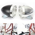 thumbnail image 2 of Trayknick 3 LED 2Modes Bicycle Bike Front Light Lamp Headlight Vintage Flashlight Headlamp, 2 of 13