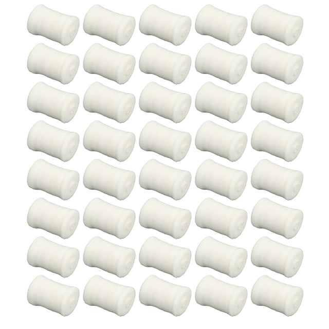 Vendas de primeros auxilios desechables, transpirables, gasa de malla para heridas quirúrgicas, rollo de vendaje elástico PBT esterilizado, 40 Uds.