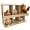 6 Compartment, variant on Chicken Nesting Box, 6 Compartment Wooden Nesting Boxes for Chickens with Perches, Floor/Stand/Wall Mount Large Chicken Nesting Boxes for Small & Medium Poultry