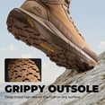 thumbnail image 5 of NORTIV 8 Men's Waterproof Work Tactical Hiking Boots Military Combat Boots with Arch Support, Lightweight Cushion Sole for Work All Day Outdoor Motorcycle, 5 of 8