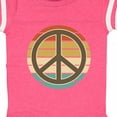 thumbnail image 4 of Inktastic Retro Peace Sign Sunset Boys or Girls Baby Bodysuit, 4 of 5