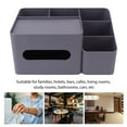 thumbnail image 4 of Funda para Caja de Pañuelos Rectangular con Almacenamiento Soporte para Caja de Pañuelos de Superficie Lisa Exquisita Organizador de Pañuelos de Mesita de Noche Multifuncional ANGGREK Otros, 4 of 8