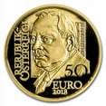 thumbnail image 2 of 2018 Austria Gold Prf €50 School of Psychotherapy (Alfred Adler), 2 of 4