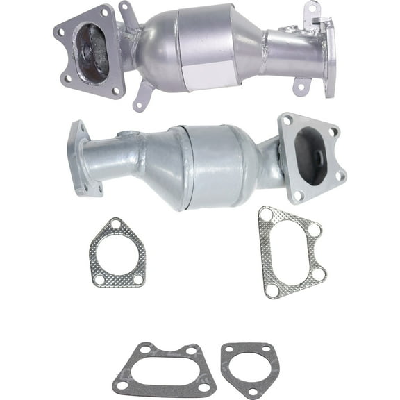 Garage-Pro Catalytic Converter Compatible with Acura MDX 2003-2009, Accord 2003-2007, Odyssey 2005-2009, Pilot 2005-2008 Front, Driver and Passenger Side Radiator and Firewall Side, 6 Cyl.