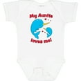 thumbnail image 3 of Inktastic My Auntie Loves Me Narwhal Family Boys or Girls Baby Bodysuit, 3 of 5