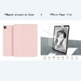 thumbnail image 1 of Tablet Stand Protection Clip For iPad Pro 12.9 Cover for Pro 11 2022 M2 Case Tri-fold magnet Back Case for iPad 10th. Air 5 Film Pink F Pro 11 2nd 3rd 4th, 1 of 6