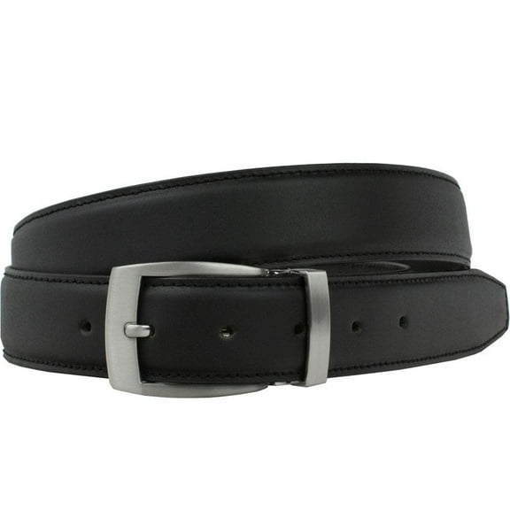 Leather Dress Belt by Nickel Smart