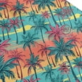 thumbnail image 5 of Picia Hawaii Palms pattern Trucker Low Profile Hat Men Women Baseball Cap Dad Hat Adjustable Unconstructed Plain Cap, 5 of 9