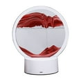thumbnail image 2 of Latrodar Moving Sand Art, 7.87in 360° Rotating Hourglass Decoration, Budget-Friendly amp Decoration(15ML) Red Home Gadgets, 2 of 5