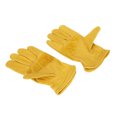 thumbnail image 4 of Guantes de cuero de vaca para jardín,Guantes de cuero de vaca para jardín Use guantes de trabajo de cuero Guantes de jardinería Instalación sin esfuerzo Jadeshay A, 4 of 8