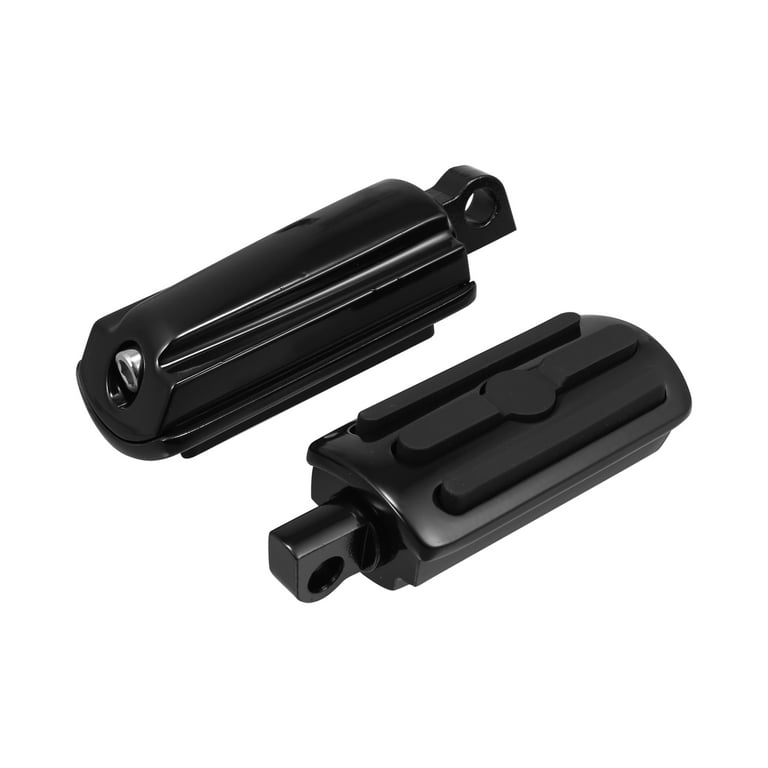 Universal 1.25" Highway Peg Mount For 32mm Engine Guard - Short Angled Footpeg Mount For Harley & Cruisers (Chrome)