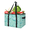 Multicolor 4, variant on CURLYOOT Flamingo Jungle Reusable Grocery Bag, Large Foldable Grocery Totes Shopping Bag for Groceries, Shopping Bags with Handles for Kitchen Trunk Picnic