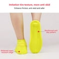 thumbnail image 2 of kayannuo Waterproof Silicone Shoe Cover Reusable Non Slip Rubber Rain Shoe Cover Unisex Shoe Protectors Outdoor, 2 of 7
