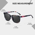 thumbnail image 3 of Gafas de sol HAOLOTA redondas modernas polarizadas UV400 para mujeres y hombres, 3 of 6