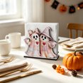 thumbnail image 7 of Halloween Ghost Wooden Tissue Holder, Style C, Cute Festive Tabletop Dispenser and Restaurant Decor, 7 of 7
