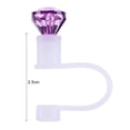 thumbnail image 6 of Hariumiu Silicone Straw Caps Leak Proof Reusable Eco-Friendly Dust-Proof for 30/40oz Tumbler Accessories Faux Diamond Tumbler Straw Plugs, 6 of 8