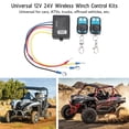 thumbnail image 3 of Electric Winch Controller, 50ft Range  Winch Remote Control Kit Safe Operation  For ATV For SUV, 3 of 8