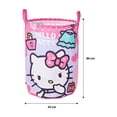 thumbnail image 3 of Cesto Hello Kitty de Tela con Asas para Almacenamiento, 3 of 4