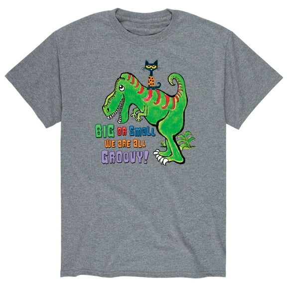 Pete The Cat - Big Or Small - Men's Short Sleeve Graphic T-Shirt