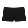 thumbnail image 5 of Vxuxlje Kids Girls Stretchy Dance Shorts Hot Pants Gym Shorts Underwear Dancing Exercise Cycling Black 3, 5 of 6