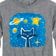 thumbnail image 3 of Pete The Cat - Imagination Space Dream - Toddler And Youth Long Sleeve Graphic T-Shirt, 3 of 6