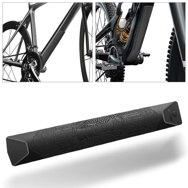 s protectoras para bicicletas: cinta protectora para el marco, protege la bicicleta contra rasguños y abolladuras, protección contra impactos negro 402x7x02cm Macarena Etiqueta engomada del marco de la bicicleta
