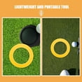 thumbnail image 3 of ADDHAT 2Ud Copa De Putting Para Golf Entrenamiento En Casa Y Exterior Color Amarillo, 3 of 7